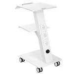 Vevor Trolley Cart Dental Lab Mobile Rolling Serving 3 Layers With Socket. Fixed Price $146.99.