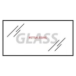 Replaces Trinco Trinity Tool 2-00110 12" X 24" Window Safety Laminated Glass. Fixed Price $80.29.