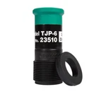 Clemco 23510 TJP-6 Tungsten Carbide Short Venturi Style Nozzle, 3/8" Orifice #6. Fixed Price $145.00.
