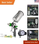 Professional 2.5MM Hvlp Spray Gun Kit For Flawless Car Painting Finishes. Fixed Price $112.49.