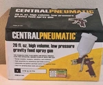 Central Pneumatic Hvlp Gravity Feed Spray Gun 20 Oz Cfm 40 Psi Item 67181 New. Fixed Price $26.99.