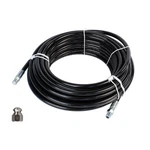 Sewer Jetter Kit 1/4" Npt X 50' Hose & 4.5 Orifice Button Nose Nozzle 4000 Psi. Fixed Price $109.60.