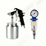 Industrial Paint Spray Gun 1.5MM 750ML/400ML Gravity/suction Pneumatic Auto. Fixed Price $27.99.