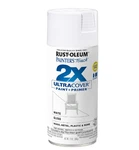 Rust-oleum 334048 Painter's Touch 2X Ultra Cover Spray Paint, 12 Oz, Gloss White. Fixed Price $11.71.
