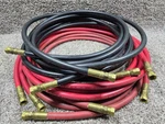 (5) Flextral Flex-flo 1/2 100R7 Hydraulic Car Wash Machine Hose 1420CW All 17FT. Fixed Price $389.99.