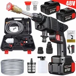 Portable Cordless Electric High Pressure Water Spray Gun Car Washer Cleaner Tool. Fixed Price $34.49.
