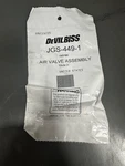 Devilbiss Spray Gun Air Valve Assembly JGS-449-1. Fixed Price $44.95.