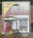 Hyde Tools Model 28715 Rvt Replacement Spray Valve-open Box. Fixed Price $25.00.