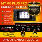 Icarsoft Mt V6 Plus Motorcycle Diagnostic Tool OBD2 Scanner 21 Brands All System. Fixed Price $376.14.