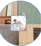 2.6GAL/10L High Pressure Pot Paint Sprayer Lacquer Full Kit Industrial Tank. Fixed Price $104.72.