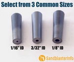 Composite Carbide Sandblaster Nozzle Tip: Durability Is Than Tungsten & Boron. Fixed Price $46.99.
