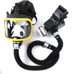 Full Face Respirator, Protective Mask With Air Pump For Gases Dust Chemicals Pai. Fixed Price $225.05.