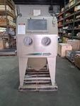Clemco Sandblaster Cabinet Model: BNP65-600R&DC. Fixed Price $2000.00.