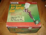 Central Pneumatic Hvlp Touch Up Spray Gun 46719 New In Box. Fixed Price $35.99.