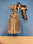 Campbell Hausfeld Sprayer Gun Taiwan Made Air Tool Automotive Painting. Fixed Price $7.30.