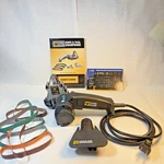Work Wskts Electric Knife Tool Sharpener System With Extra Sanding Belts. Fixed Price $61.00.