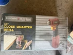 Chicago 3/8 Close Quarter Drill With Original Box. Fixed Price $65.00.