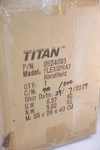 Titan Flexspray Handheld Electric Paint Sprayer, New Part No. 0524093. Fixed Price $225.99.
