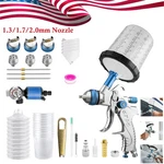 Hvlp Paint Sprayer GUN,1.3/1.7/2.0MM Nozzle, Varnish And Top Coat, Air Regulator. Fixed Price $43.69.