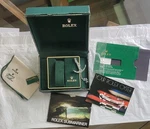 100% Original Vintage Rolex Submariner Box/booklets Set 16800 16803 16808 5513. Fixed Price $789.00.