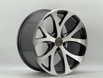 4PC 19" Exe Wheels Polish/gun Metallic Finish 19X9.5 25 5X112 #265. Fixed Price $1095.00.