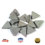 Raytech 41-310 Ceramic Media Triangle 5/16" X 7/8" Tumbler Deburring Polishing. Fixed Price $143.11.
