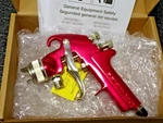 Devilbiss EXL-520S-18 Hvlp Siphon Feed Paint Spray Gun, (rg). Fixed Price $425.00.
