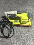 Ryobi CFS1503G Corner Cat Finish Sander 5-1/2 Detail Palm W/ Dust Bag. Fixed Price $29.99.