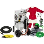 Schmidt Axxiom Style 6.5 Cuft Sand Blaster With Remote, Hose, Nozzle, Hood, Suit. Fixed Price $9216.39.