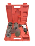 Chicago Pneumatic CP7202D Rotary Sander Kit W/ Assorted Sanding Disc & Hard Case. Fixed Price $79.99.