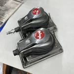 2PCS. Pneumatic Orbital Finish Sander With Pad Astro 313T. Fixed Price $150.00.