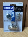 Kobalt Npt Shut Off Kit With 1/2-IN PORT-3/8-IN. Fixed Price $15.99.