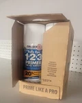 Zinsser Case Of 6 13 Oz Bulls Eye 1-2-3 Aerosol Spray Primer Sealer. Fixed Price $45.99.