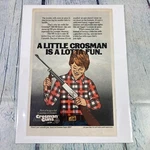 1979 Crossman Bb Air Guns Vintage Print Ad/poster Promo Art Magazine Page. Fixed Price $10.49.