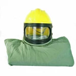 Air For Sandblasting Safe Helmet Hood Protector Cloak Len. Fixed Price $89.69.