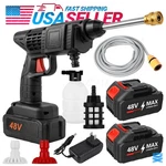 Portable Cordless Electric High Pressure Water Spray Gun Car Washer Cleaner Tool. Fixed Price $34.98.