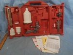 Husky Spray Gun Gravity Feed With Case HDS580, Looks Un-used See Pics.. Fixed Price $14.95.