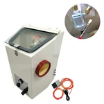 Vertical Recyclable Sand Blasting Machine 36-MESH Emery Equipment 110V. Fixed Price $360.02.