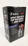 Astro Pneumatic Tool -4008- Spray Gun With Cup Red Handle 1.8MM Nozzle. Fixed Price $69.95.