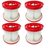 1-4 Pack 49-90-1900 Replacement Hepa Filter For Milwaukee Wet/dry Vacuums. Fixed Price $31.29.