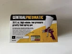 Central Pneumatic 67181 20 Oz Hvlp Gravity Feed Spray Gun New Open Box. Fixed Price $24.90.