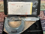 Mitutoyo 112-189 Point Micrometer, 1", 15 Deg Carbide. Fixed Price $180.00.