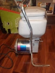 Campbell Hausfeld Paintpro Electric Airless Sprayer Stand Hopper Al 1200 ,115V. Fixed Price $349.00.