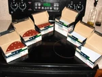 6- Complete Boxes Of Festool Granat & Rubin Sandpaper P80, P120, P180. Fixed Price $195.41.