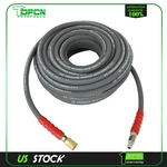 3/8" X 100FT 6000PSI Hot Water Pressure Washer Hose 2-BRAID R2 Gray. Fixed Price $107.83.