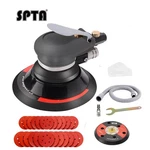 Spta 5" 6" Pneumatic Palm Compressed Air Sander Random Orbital W/ 24 Sandpaper. Fixed Price $45.99.
