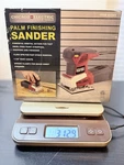 Chicago Electric 61541 Red/black 120-VOLT Amp Heavy Duty Palm Finishing Sander. Fixed Price $35.00.
