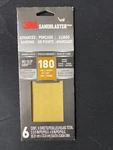 3M 11180-G-6 Sandblaster Sandpaper With No Slip Grip Backing, Grit, 9" X 3-2. Fixed Price $9.99.