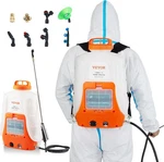 Vevor Battery Powered Backpack Sprayer, 0-90 Psi Adjustable Pressure, 4 Gallon. Fixed Price $104.77.