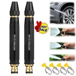 Larnto High Pressure Hose Nozzle Water Gun For Car Wash Garden Booster. Fixed Price $10.44.